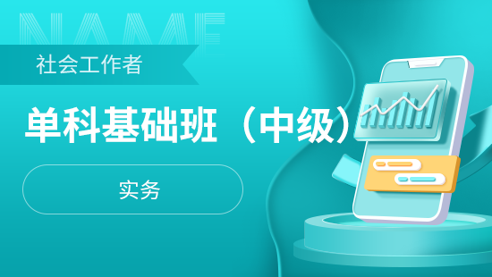 社会工作者中级单科基础班【实务】